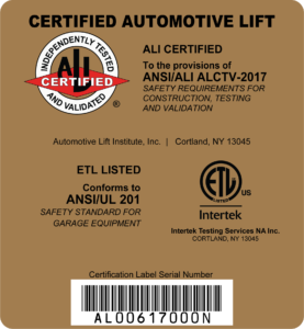 ALI Gold Label - ETL (US only)