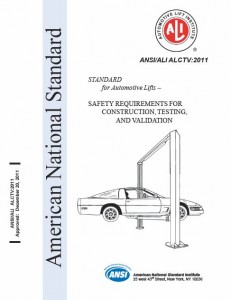 ANSI ALI Standards Manual 2011