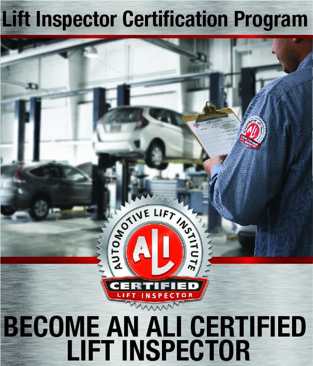 ALI Lift Inspector Certification Program Registration