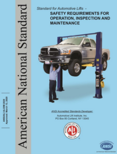 ANSI/ALI ALOIM: 2020 Standard for Automotive Lifts