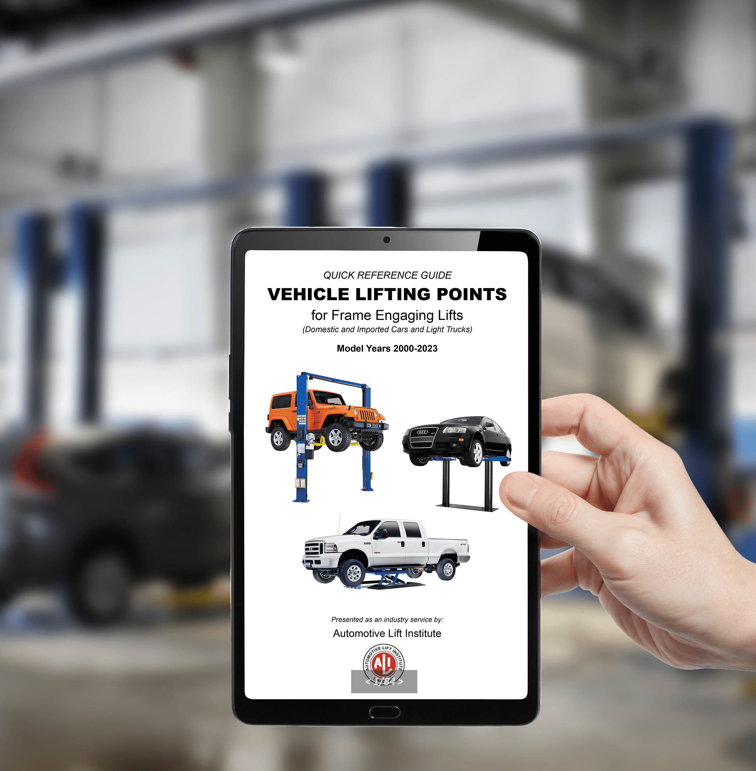 Digital Vehicle Lifting Points Guide (2023)