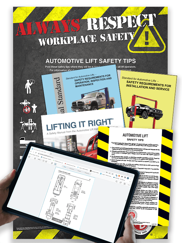 Car Lift Safety Materials Value Pack