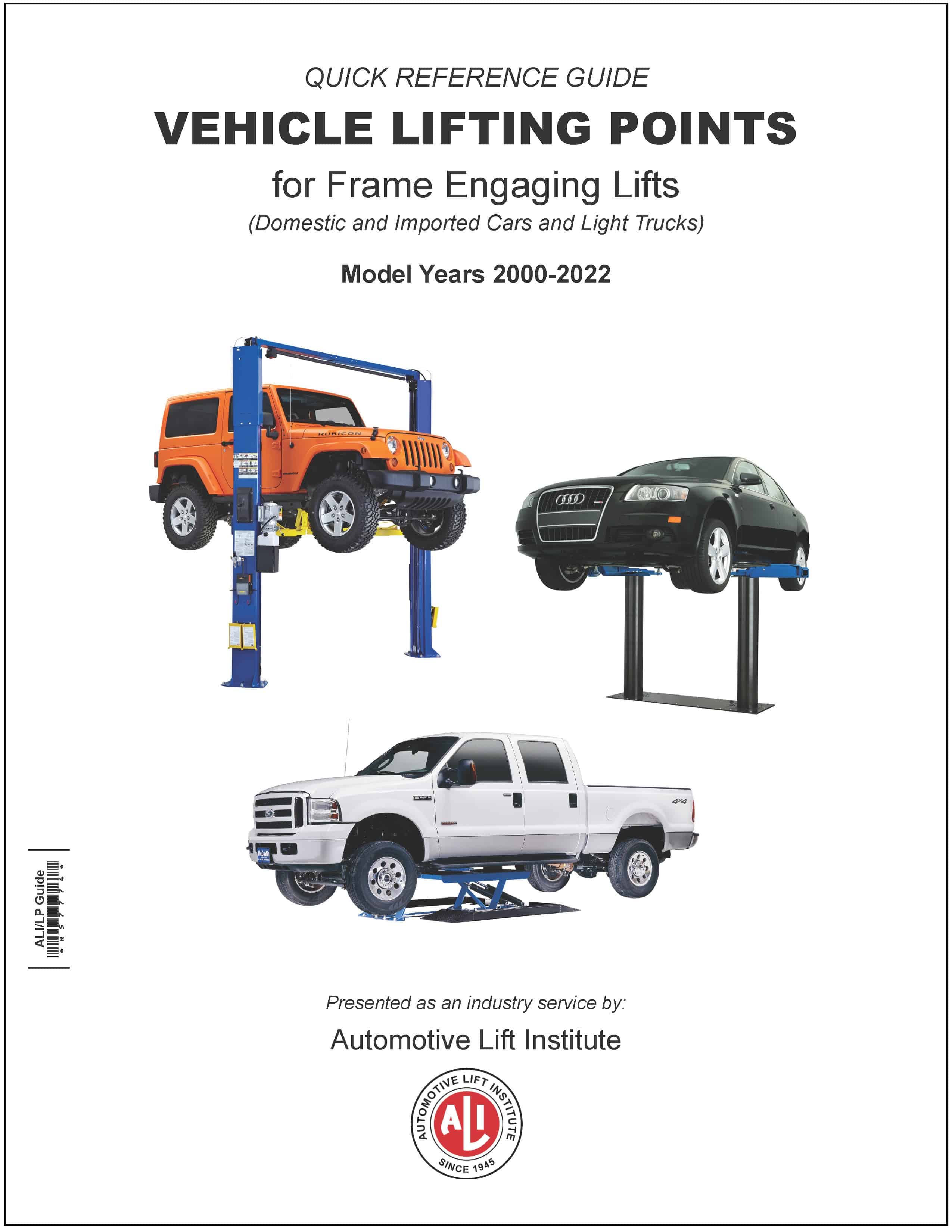 Vehicle Lifting Points Guide (2000-2022)